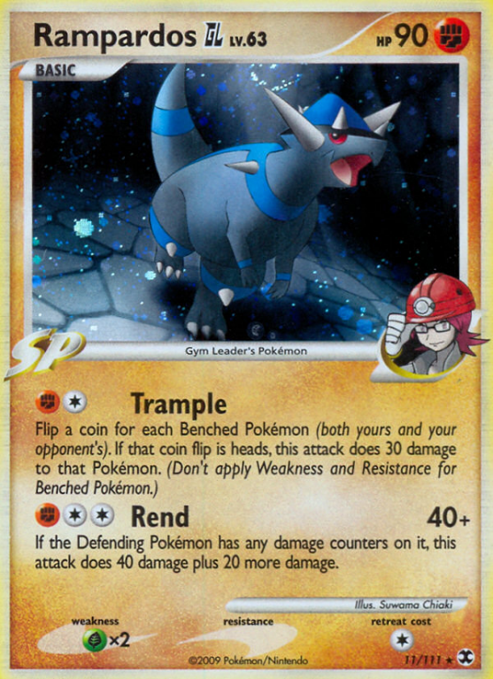 Rampardos GL 11/111 Platinum Rising Rivals