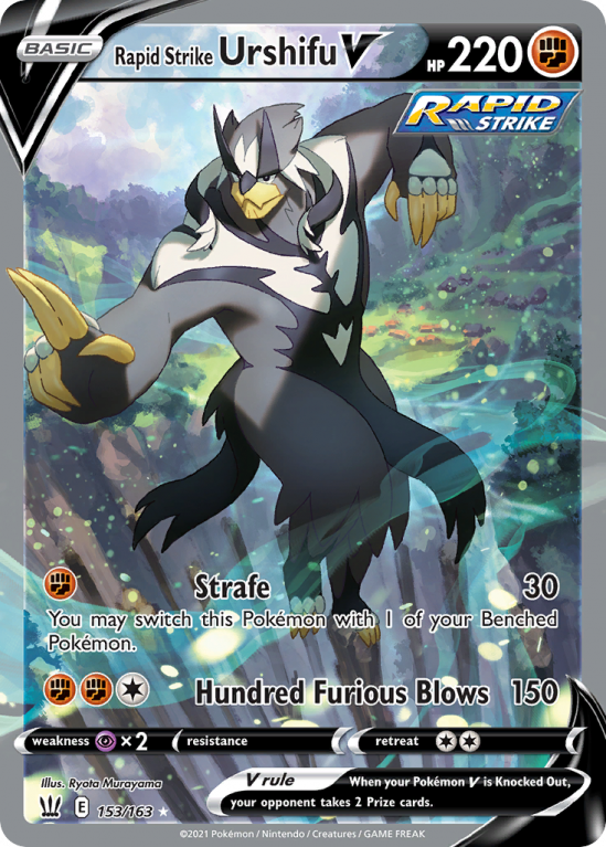 Rapid Strike Urshifu V 153/163 Sword & Shield Battle Styles