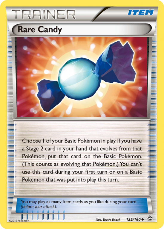 Rare Candy 135/160 XY Primal Clash