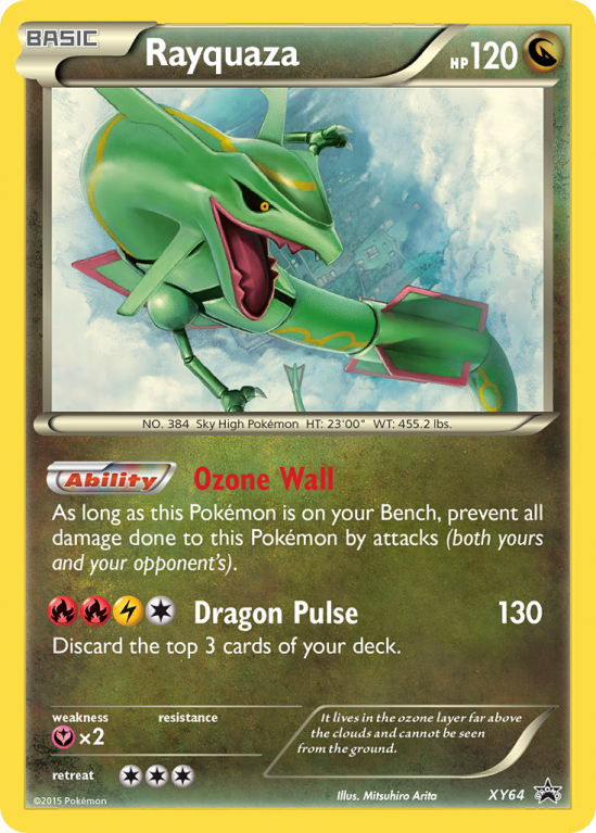 Rayquaza XY64/183 XY XY Black Star Promos