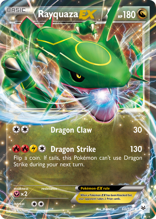Rayquaza-EX 60/108 XY Roaring Skies
