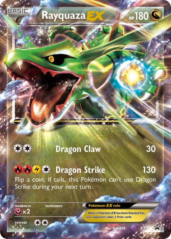 Rayquaza-EX XY73/183 XY XY Black Star Promos
