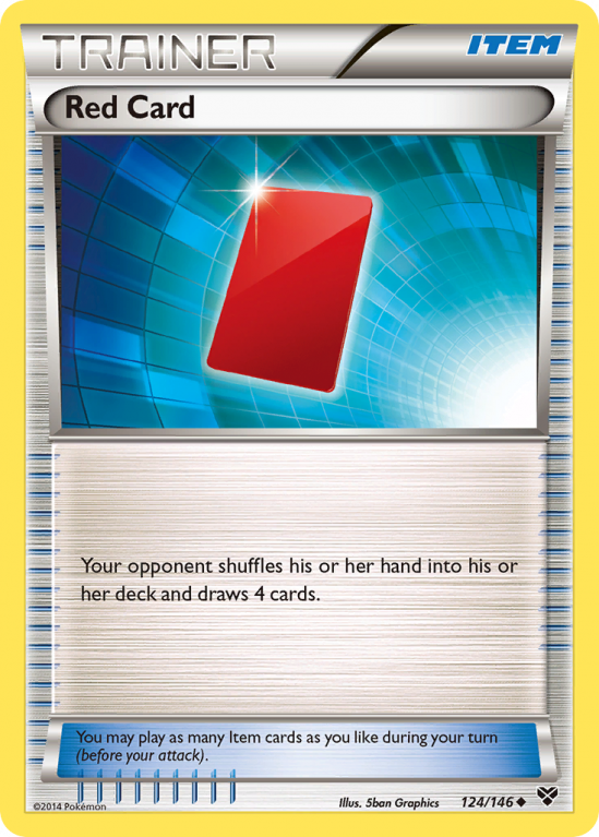 Red Card 124/146 XY XY