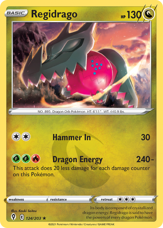 Regidrago 124/203 Sword & Shield Evolving Skies