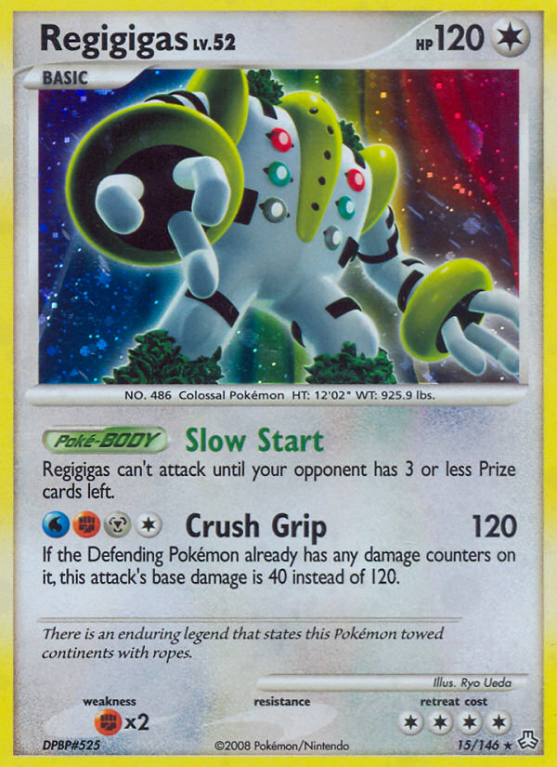 Regigigas 15/146 Diamond & Pearl Legends Awakened
