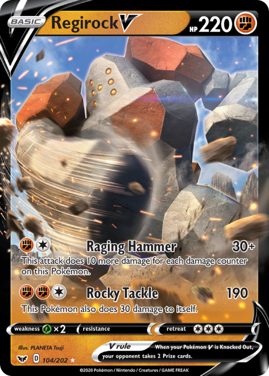 Regirock V 104/202 Sword & Shield Sword & Shield