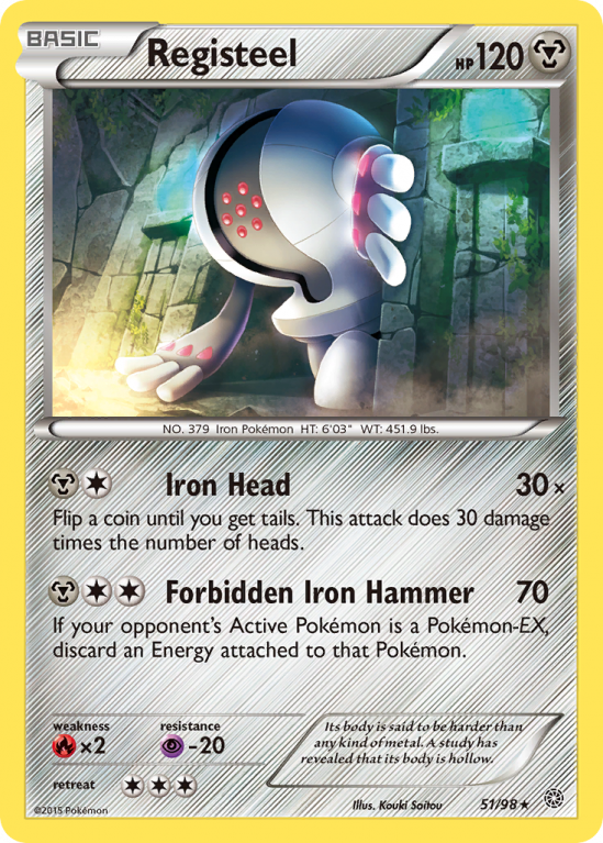 Registeel 51/98 XY Ancient Origins
