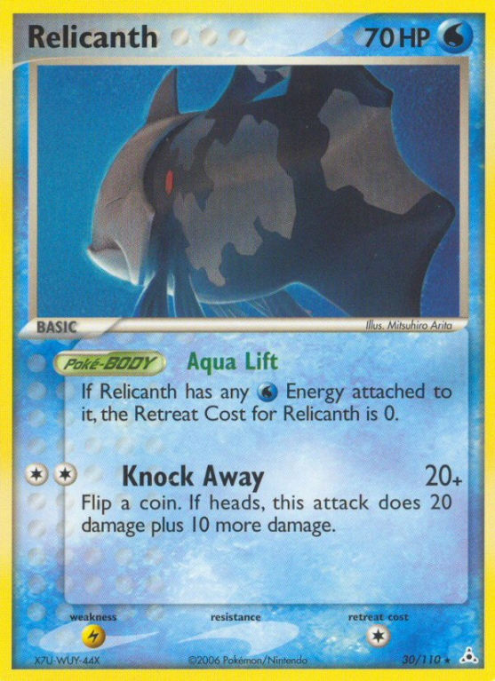 Relicanth 30/110 EX Holon Phantoms