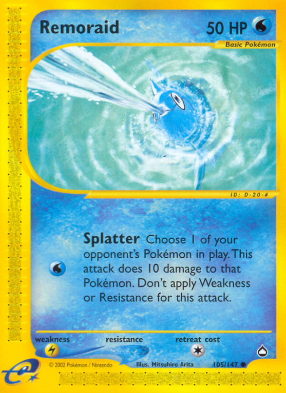 Remoraid 105/186 E-Card Aquapolis