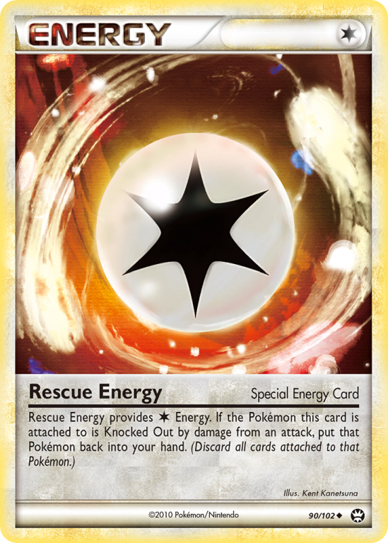 Rescue Energy 90/102 HeartGold & SoulSilver HS—Triumphant