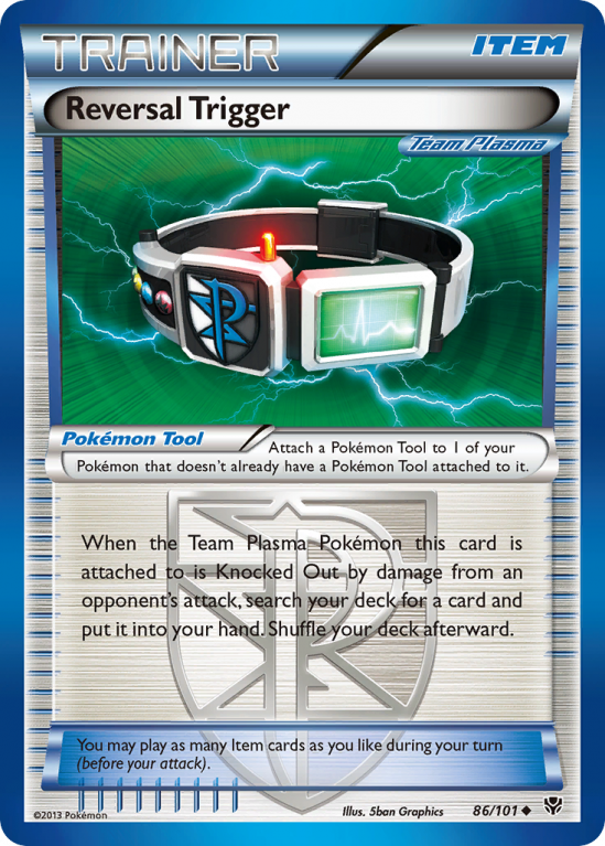 Reversal Trigger 86/101 Black & White Plasma Blast