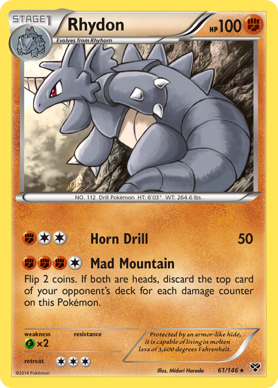 Rhydon 61/146 XY XY