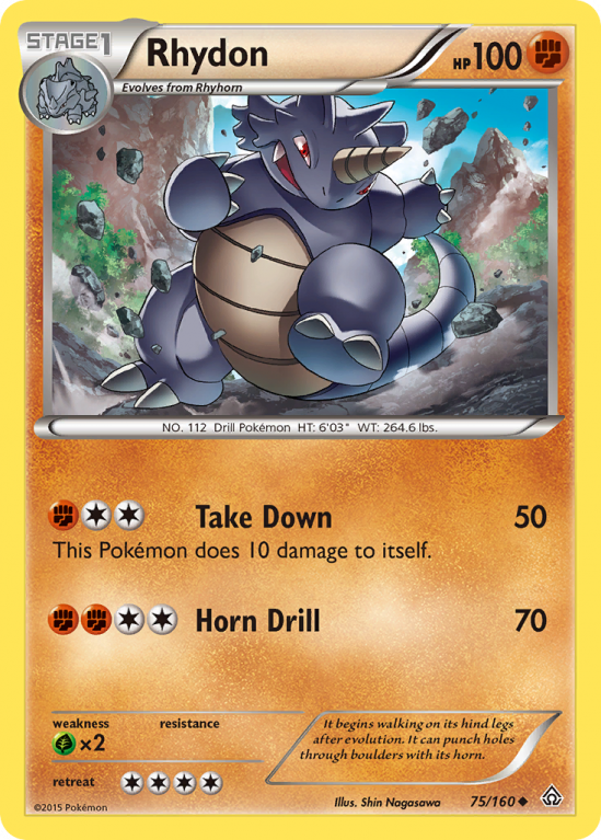 Rhydon 75/160 XY Primal Clash