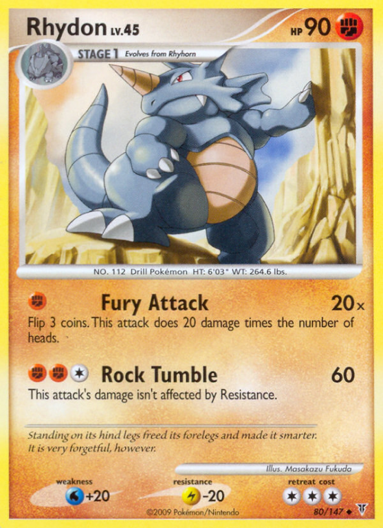 Rhydon 80/147 Platinum Supreme Victors