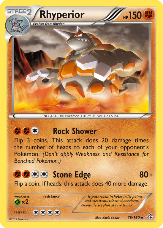 Rhyperior 76/160 XY Primal Clash