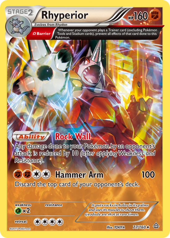Rhyperior 77/160 XY Primal Clash