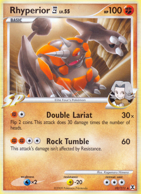 Rhyperior E4 32/111 Platinum Rising Rivals