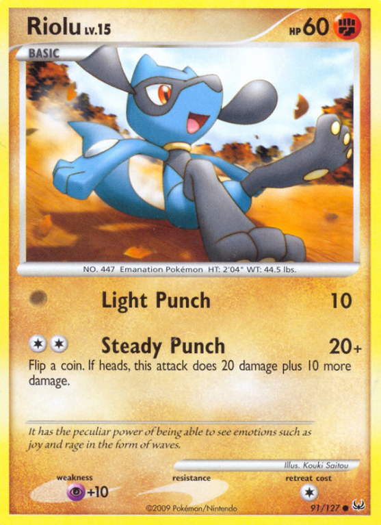 Riolu 91/127 Platinum Platinum