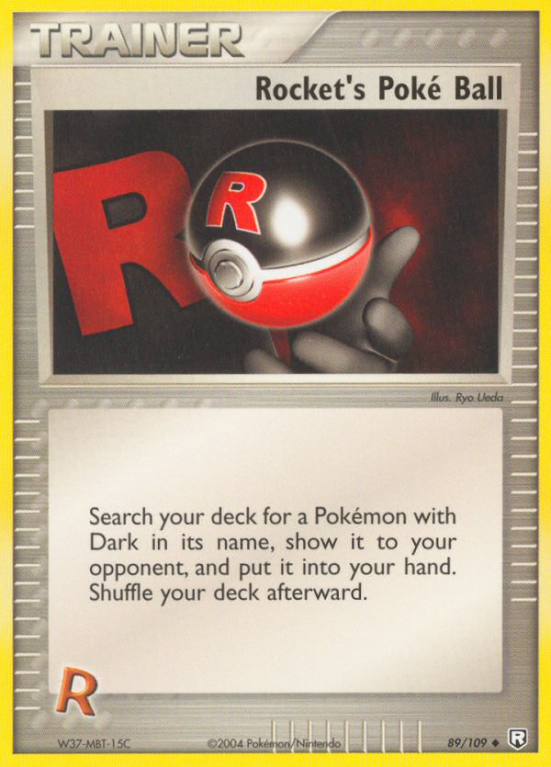 Rocket's Poké Ball 89/109 EX Team Rocket Returns