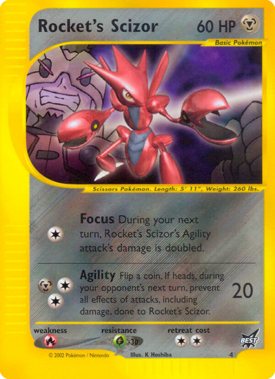Rocket's Scizor 4/9 Other Best of Game