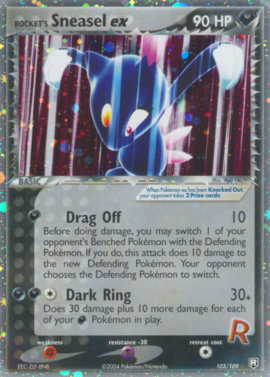 Rocket's Sneasel ex 103/109 EX Team Rocket Returns