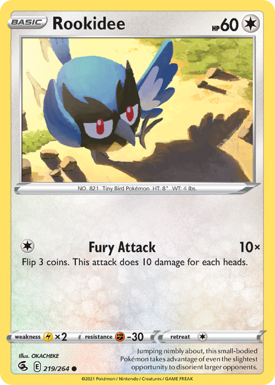 Rookidee 219/264 Sword & Shield Fusion Strike