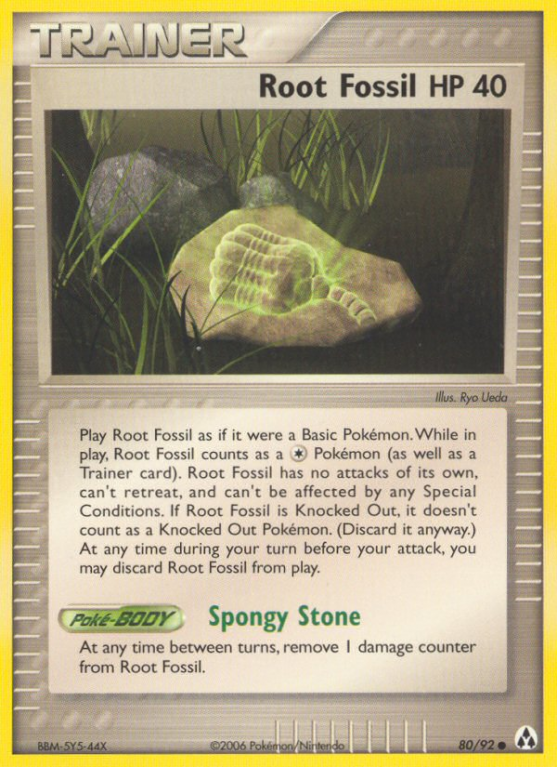 Root Fossil 80/92 EX Legend Maker