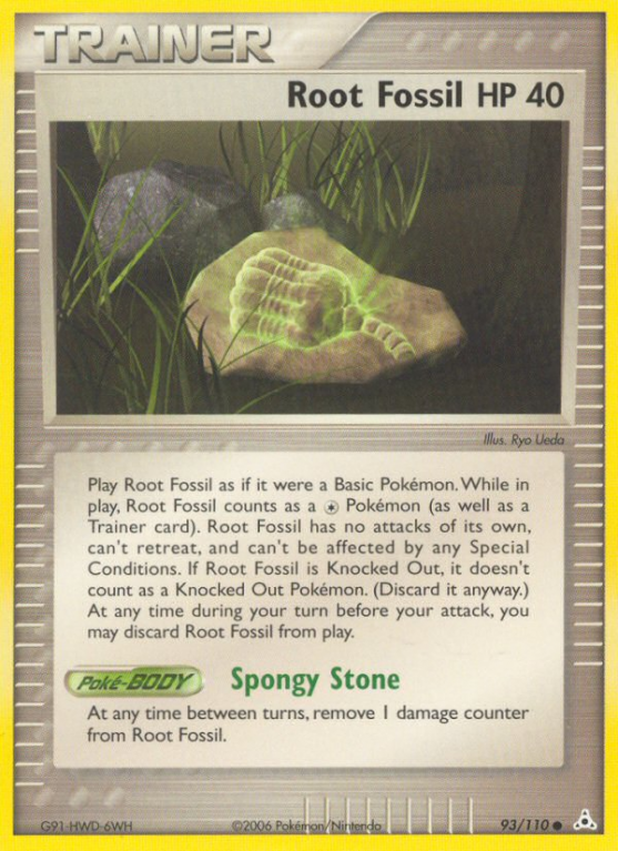 Root Fossil 93/110 EX Holon Phantoms