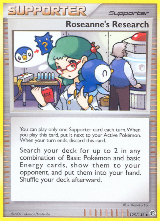 Roseanne's Research 125/132 Diamond & Pearl Secret Wonders