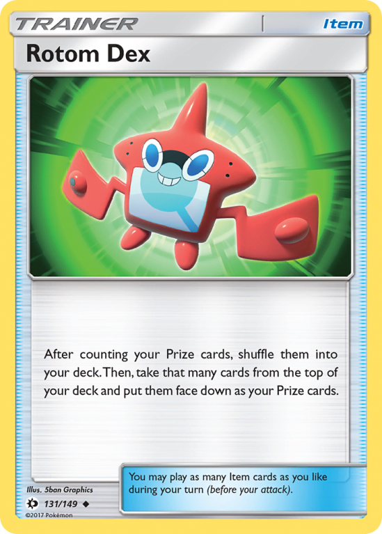 Rotom Dex 131/149 Sun & Moon Sun & Moon
