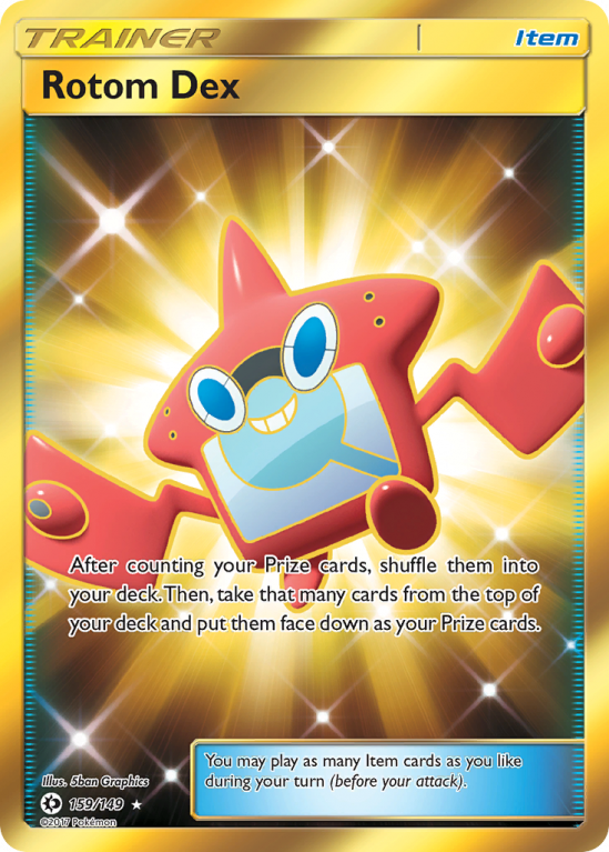 Rotom Dex 159/149 Sun & Moon Sun & Moon