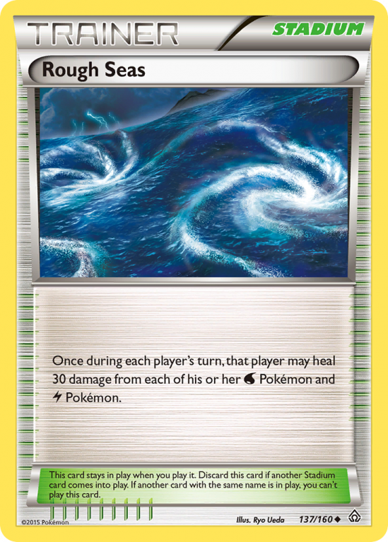 Rough Seas 137/160 XY Primal Clash