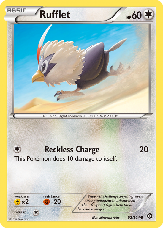 Rufflet 92/114 XY Steam Siege