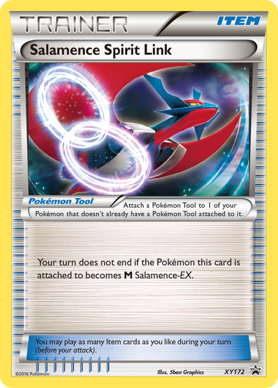Salamence Spirit Link XY172/183 XY XY Black Star Promos