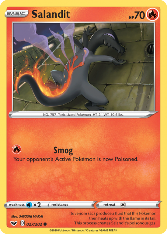 Salandit 27/202 Sword & Shield Sword & Shield