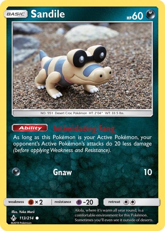 Sandile 113/214 Sun & Moon Unbroken Bonds