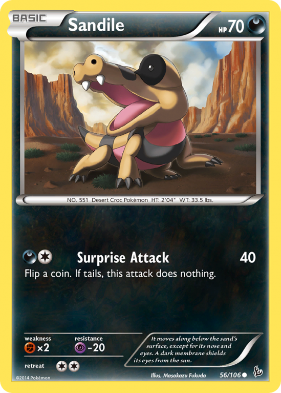 Sandile 56/106 XY Flashfire