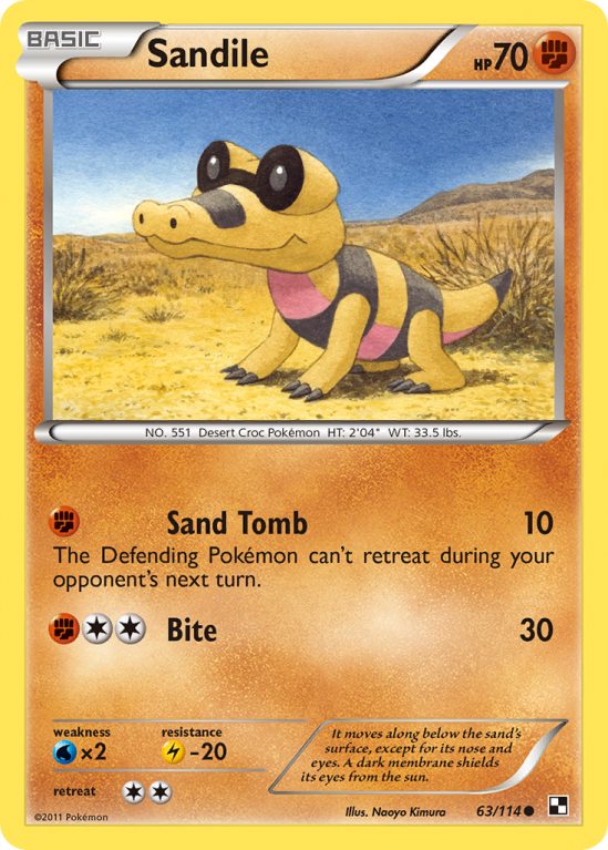 Sandile 63/114 Black & White Black & White