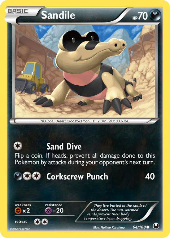 Sandile 64/108 Black & White Dark Explorers