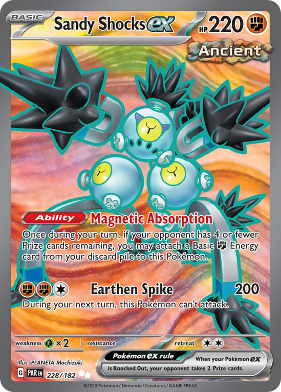Sandy Shocks ex 228/182 Scarlet & Violet Paradox Rift