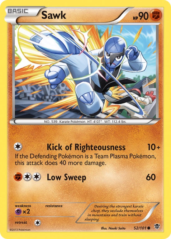 Sawk 52/101 Black & White Plasma Blast