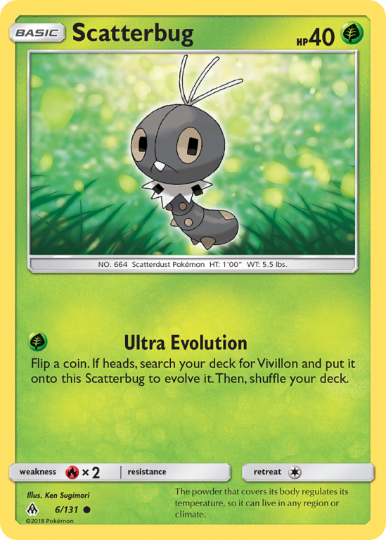 Scatterbug 6/131 Sun & Moon Forbidden Light