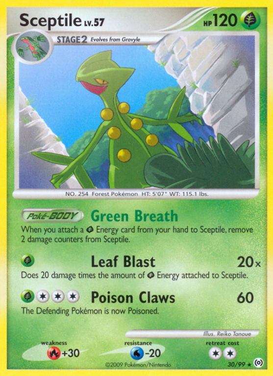 Sceptile 30/99 Platinum Arceus