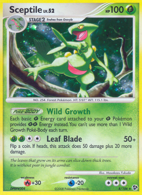 Sceptile 8/106 Diamond & Pearl Great Encounters