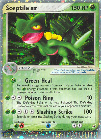 Sceptile ex 93/95 EX Team Magma vs Team Aqua