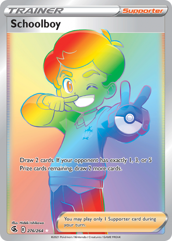 Schoolboy 276/264 Sword & Shield Fusion Strike