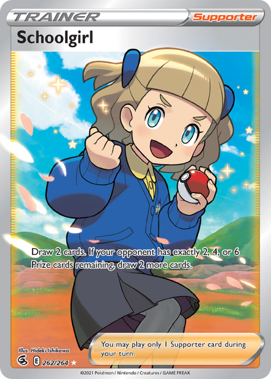 Schoolgirl 262/264 Sword & Shield Fusion Strike