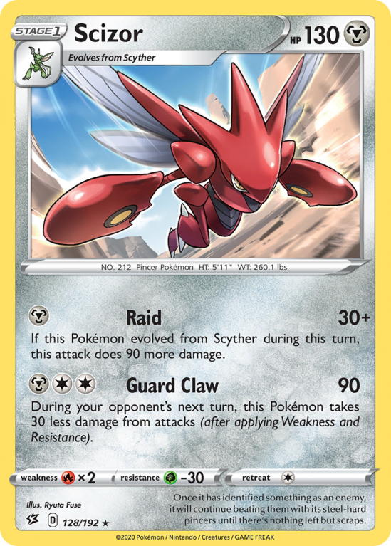 Scizor 128/192 Sword & Shield Rebel Clash
