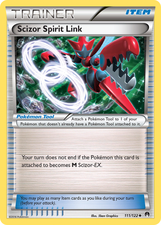 Scizor Spirit Link 111/122 XY BREAKpoint
