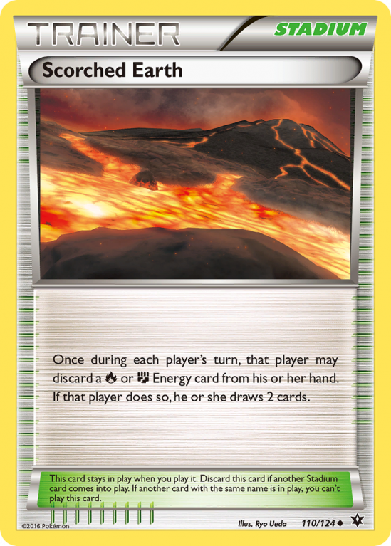 Scorched Earth 110/124 XY Fates Collide